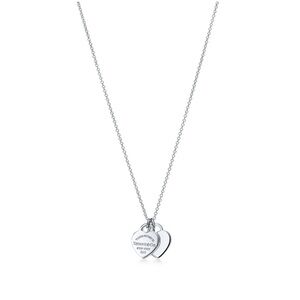 Tiffany & Co. Silver Heart Pendant Necklace